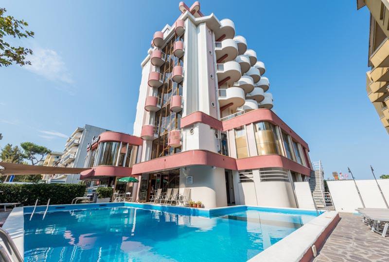 Hotel Flamingo Rimini Exterior foto