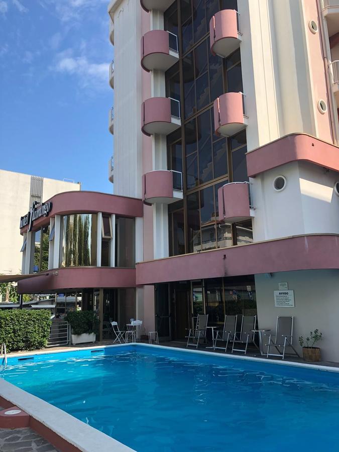 Hotel Flamingo Rimini Exterior foto